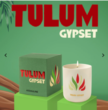 Load image into Gallery viewer, ASSOULINE TULUM GYPSET - TRAVEL FROM HOME CANDLE
