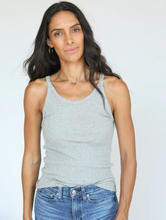 Load image into Gallery viewer, PERFECT WHITE TEE ANNIE ORGANIC RECYCLED COTTON RIB TANK
