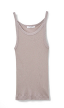 Load image into Gallery viewer, PERFECT WHITE TEE ANNIE ORGANIC RECYCLED COTTON RIB TANK
