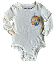 Load image into Gallery viewer, BEACH BOYS VINTAGE WHITE ORGANIC LONG SLEEVE ONESIE

