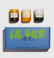 Load image into Gallery viewer, SIDIA LIL BB'S CANDLE SET  BRALESS, WIRED, SOAKED
