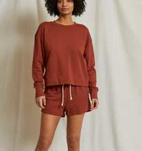 Load image into Gallery viewer, PERFECT WHITE TEE TYLER DROP SHOULDER SWEATSHIRT
