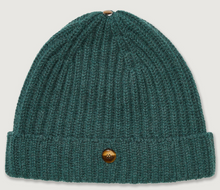 Load image into Gallery viewer, GODS TRUE CASHMERE FOREST GREEN MOLLY HOGAN BEANIE
