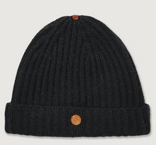 Load image into Gallery viewer, GODS TRUE CASHMERE BLACK MOLLY HOGAN BEANIE
