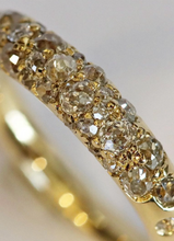 Load image into Gallery viewer, FREDAG RING (WIDE) WITH 1CT DIAMONDS 18K GOLD
