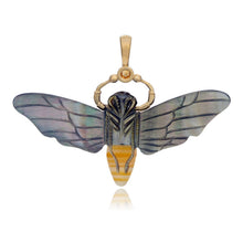 Load image into Gallery viewer, MAURA GREEN Death's Head Hawk Moth Charm
