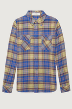 Load image into Gallery viewer, GODS TRUE CASHMERE DUNE TARTAN WITH LAPIS SNAPS
