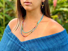 Load image into Gallery viewer, LONG RAINBOW LEI 42"-46"
