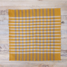 Load image into Gallery viewer, GRID CHECKER NAPKIN PAIR OF TWO
