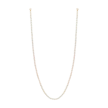 Load image into Gallery viewer, POLLY WALES PETITE WHITE ROUND SEED PEARL STRAND WITH RAINBOW SILK
