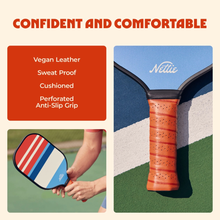 Load image into Gallery viewer, PICKLEBALL SET OF TWO PADDLES, TWO PICKLEBALLS, TWO SWEATBANDS...
