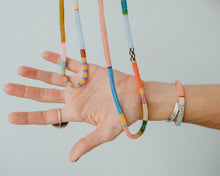 Load image into Gallery viewer, CUERDA BRACELET ONE OF A KIND JAPANESE GLASS BEAD BRACELET
