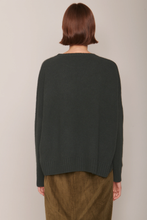 Load image into Gallery viewer, ORGANIC JOHN PATRICK CASHMERE WIDE PULLOVER SAILOR SWEATER
