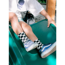 Load image into Gallery viewer, CHECKER COTTON SOCKS KIDS
