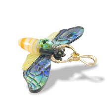 Load image into Gallery viewer, MAURA GREEN Death's Head Hawk Moth Charm

