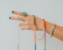 Load image into Gallery viewer, CUERDA BRACELET ONE OF A KIND JAPANESE GLASS BEAD BRACELET
