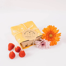 Load image into Gallery viewer, BEESWAX BIRTHDAY CANDLES CHERRY, BLACKBERRY, STRAWBERRY, RASPBERRY
