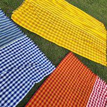 Load image into Gallery viewer, GINGHAM TABLECLOTH 64" X 90"
