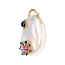 Load image into Gallery viewer, POLLY WALES LARKSPUR PEARL PADLOCK
