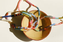 Load image into Gallery viewer, CUERDA CHOKER NECKLACE ONE OF A KIND JAPANESE GLASS BEAD CHOKER NECKLACE
