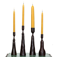 Load image into Gallery viewer, IRON CANDLE STICKS HANDMADE TRIBE MEMBERS
