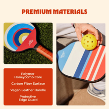 Load image into Gallery viewer, PICKLEBALL SET OF TWO PADDLES, TWO PICKLEBALLS, TWO SWEATBANDS...
