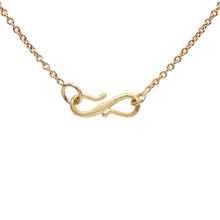 Load image into Gallery viewer, POLLY WALES FONTAINE BAR LINK NECKLACE 18K WITH MULTI GREEN SAPPHIRES
