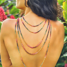 Load image into Gallery viewer, LONG RAINBOW LEI 42"-46"
