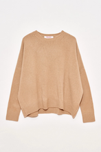 Load image into Gallery viewer, ORGANIC JOHN PATRICK CASHMERE WIDE PULLOVER SAILOR SWEATER

