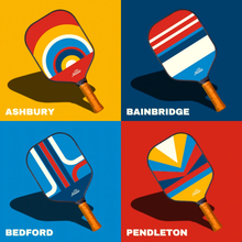 Load image into Gallery viewer, PICKLEBALL SET OF TWO PADDLES, TWO PICKLEBALLS, TWO SWEATBANDS...
