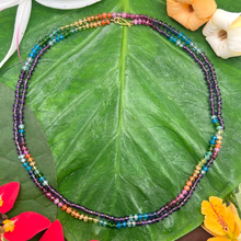 Load image into Gallery viewer, LONG RAINBOW LEI 42"-46"
