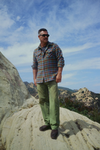 Load image into Gallery viewer, GOD'S TRUE CASHMERE MOSS TARTAN EMERALD BUTTONS
