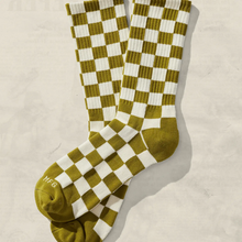 Load image into Gallery viewer, CHECKER COTTON SOCKS ADULTS
