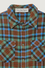 Load image into Gallery viewer, GOD'S TRUE CASHMERE MOSS TARTAN EMERALD BUTTONS
