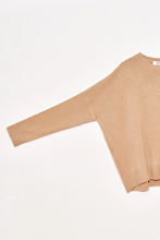 Load image into Gallery viewer, ORGANIC JOHN PATRICK CASHMERE WIDE PULLOVER SAILOR SWEATER
