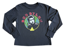 Load image into Gallery viewer, BOB DYLAN  VINTAGE BLACK LONG SLEEVE TEE

