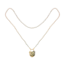 Load image into Gallery viewer, POLLY WALES PETITE WHITE ROUND SEED PEARL STRAND WITH RAINBOW SILK
