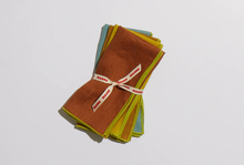 Load image into Gallery viewer, BANANA SPLIT NAPKIN SET OF FOUR
