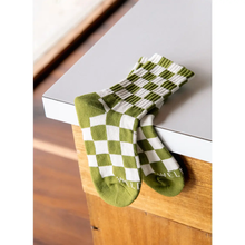 Load image into Gallery viewer, CHECKER COTTON SOCKS KIDS
