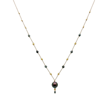 Load image into Gallery viewer, TAHITIAN PEARL AND 18K GOLD NECKLACE
