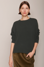 Load image into Gallery viewer, ORGANIC JOHN PATRICK CASHMERE WIDE PULLOVER SAILOR SWEATER
