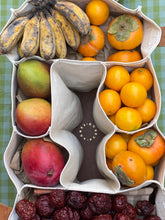 Load image into Gallery viewer, AGNES BADDOO MARKET SAC LEATHER AND CANVAS
