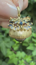 Load and play video in Gallery viewer, Polly Wales Rainbow Owl Bell Charm

