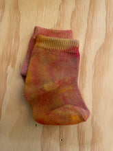 Load image into Gallery viewer, MIRA BLACKMAN ORGANIC HAND DYED BABY SOCKS 6-12 MONTHS
