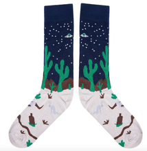 Load image into Gallery viewer, AMPAL CREATIVE MIDNIGHT DESERT SOCKS

