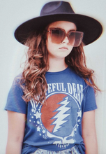 Load image into Gallery viewer, ROWDY SPROUT GRATEFUL DEAD ROYAL BLUE TEE
