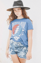 Load image into Gallery viewer, ROWDY SPROUT GRATEFUL DEAD ROYAL BLUE TEE
