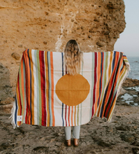 Load image into Gallery viewer, TREK LIGHT GEAR HALLEY'S COMET BLANKET BEACH HOME  MULTI COLOR RAINBOW
