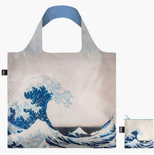 Load image into Gallery viewer, LOQI TOTE Katsushika Hokusai  The Great Wave Recycled Bag, 1831

