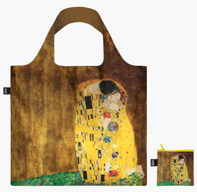 Load image into Gallery viewer, LOQI TOTE Gustav Klimt  The Kiss Recycled Bag, 1907-08

